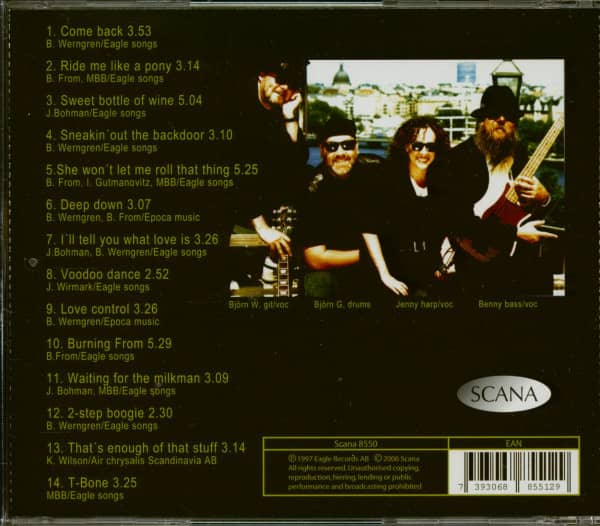 Sneakin' Out The Backdoor (CD)