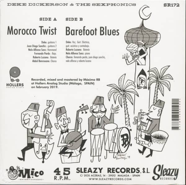 Morocco Twist (7inch, 45rpm, PS)