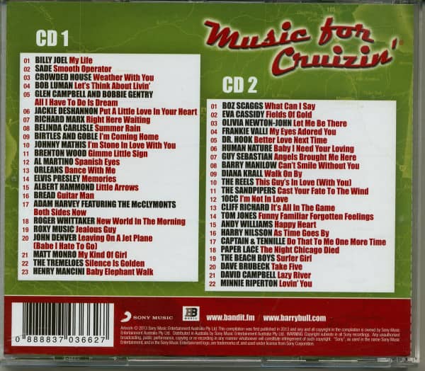 Music For Cruizin' - Easy Cruizin (2-CD)