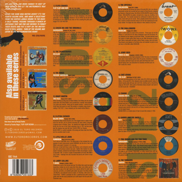 Infamous Instro Monsters Of Rock'n'Roll Vol.4 (LP)
