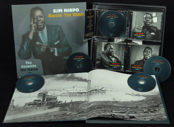 Buzzin' The Blues - The Complete Slim Harpo (5-CD Deluxe Box Set) - Blues Music Awards 2016
