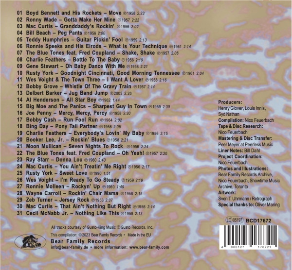 Vol.44 - That'll Flat Git It! - Rockabilly & Rock 'n' Roll From The Vaults Of King, Federal, Audio Lab & DeLuxe Records (CD)