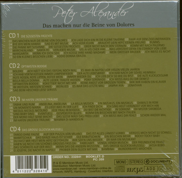 Das machen nur die Beine von Dolores (4-CD)