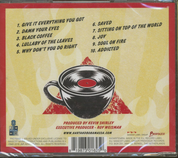 Beth Hart & Joe Bonamassa - Black Coffee (CD)