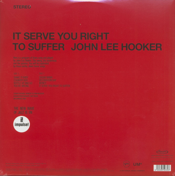It Serves You Right To Suffer (LP, 140g colored Vinyl, Ltd.)
