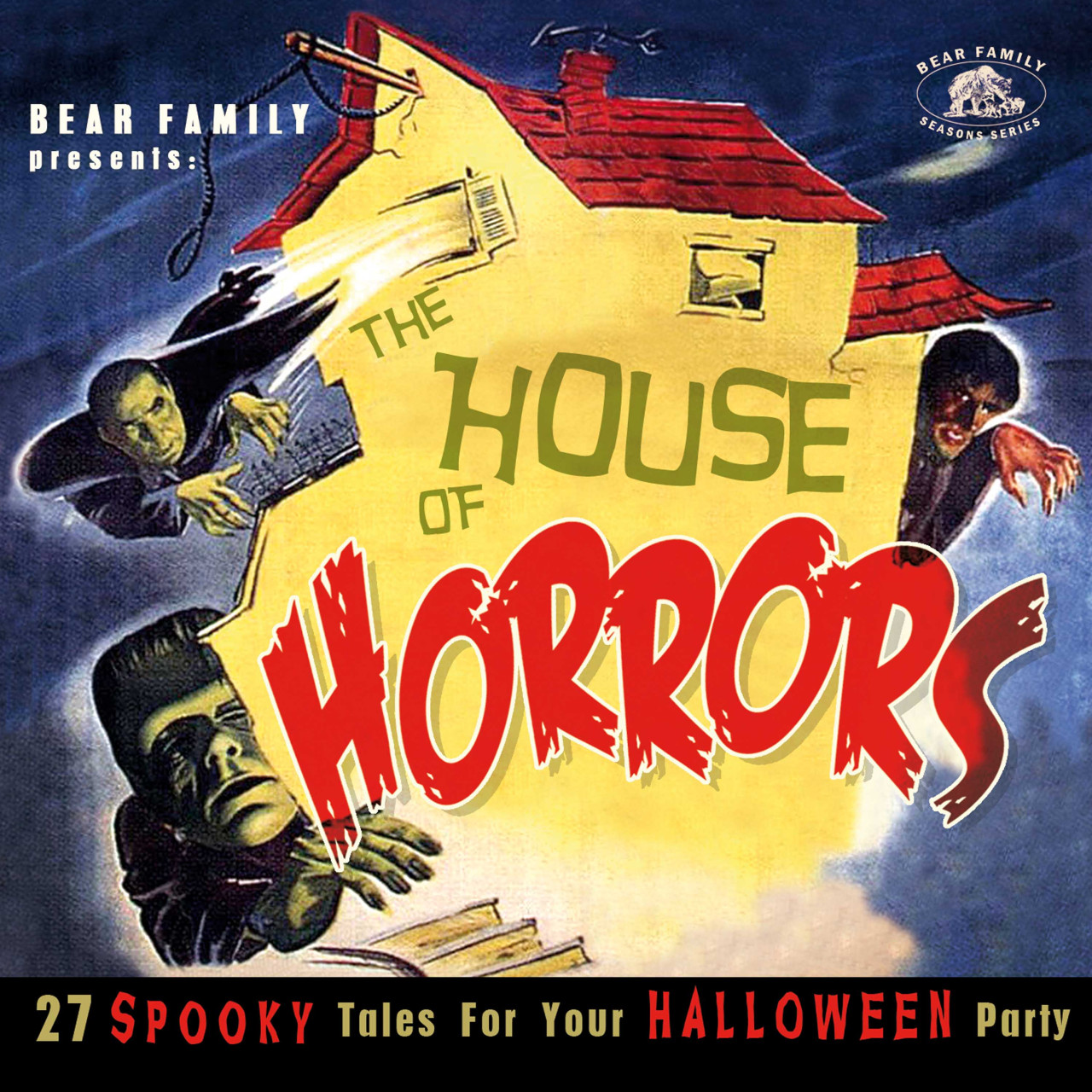 洋楽 THE DEFINITIVE HORROR MUSIC COLLECTION Various Artists CD: The House Of Horrors - 27 Spooky Tales For