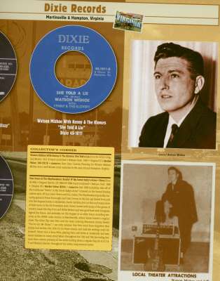 Various CD: Virginia & West Virginia Box - 1950s & 1960s Oddball
