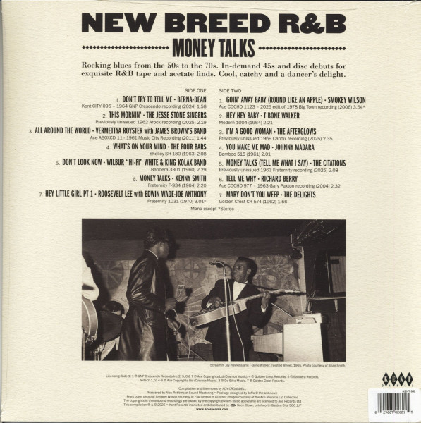 New Breed R&B - Money Talks (LP)