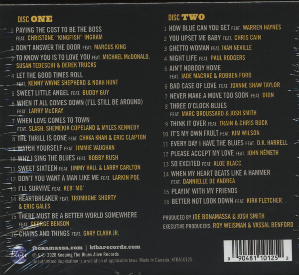 B.B. King's Blues Summit 100 - Celebrating The King Of The Blues (2-CD)