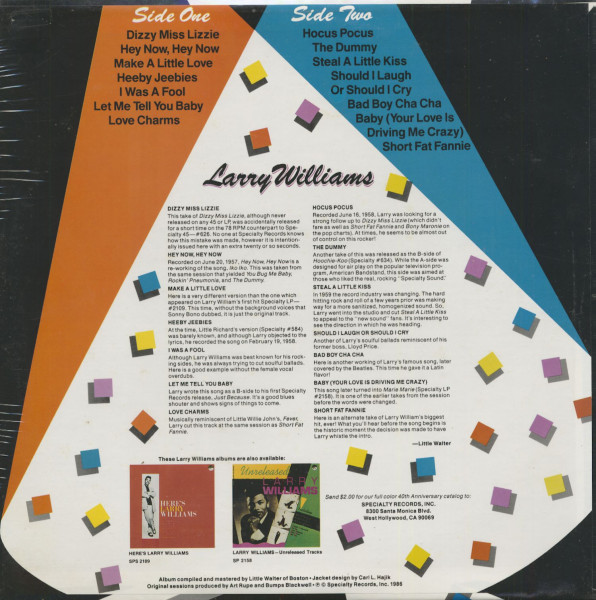 Hocus Pocus - More Unreleased Magic Vaults From Specialty (LP)