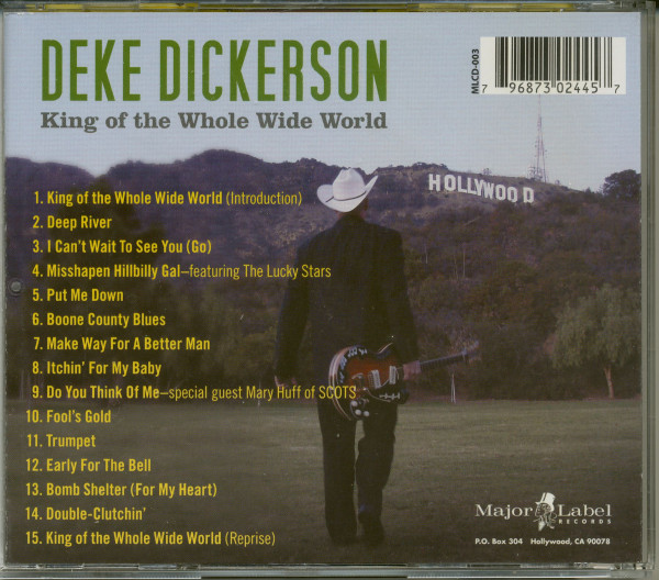 King Of The Whole Wide World (US Pressing) (CD)