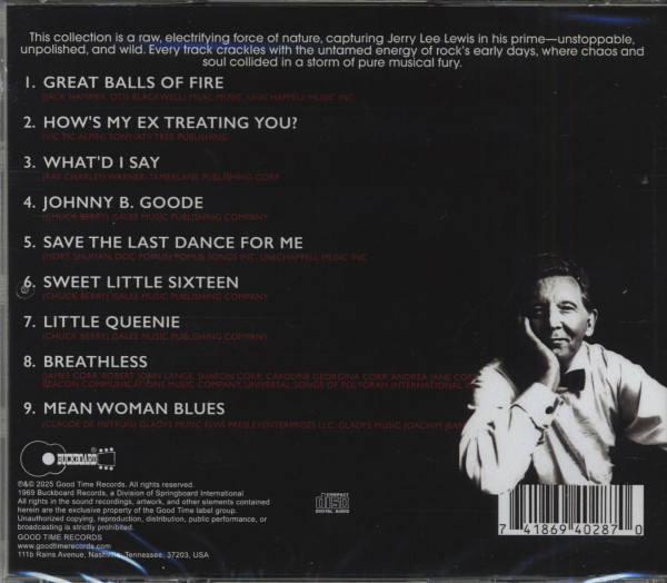 The Killer Rocks On (CD)