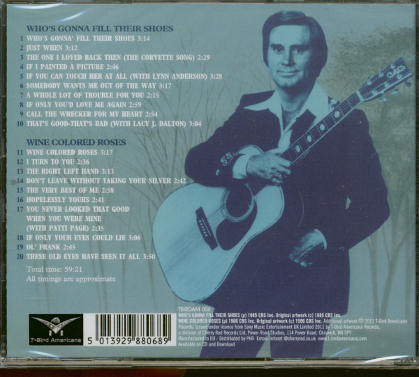 Who's Gonna Fill Their Shoes - Wine Colored Roses (CD)