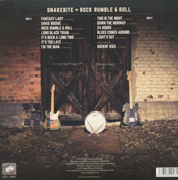 Rock Rumble & Roll (LP, Yellow Vinyl, Ltd.)