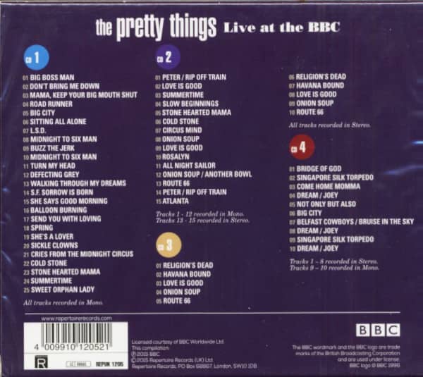 Live At The BBC (4-CD)