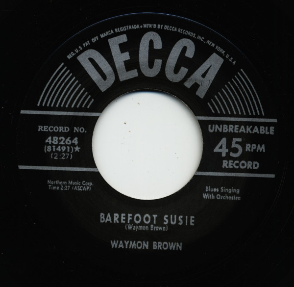 Cherokee Boogie (Eh-Oh-Aleena) - Barefoot Susie (7inch, 45rpm)