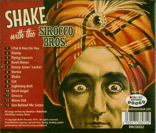 Shake With The Sirocco Brothers (CD)