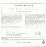 Preview: Rockin' Presley (Limited Edition) (Cream Vinyl) (7inch, EP, 45rpm) Preview: Rockin' Presley (Limited Edition) (Cream Vinyl) (7inch, EP, 45rpm)