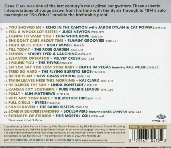 You Showed Me - The Songs Of Gene Clark (CD)