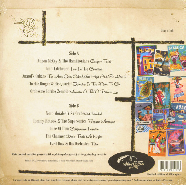 Caribbean Audio Odyssey Vol.2 (10inch LP, Ltd.)