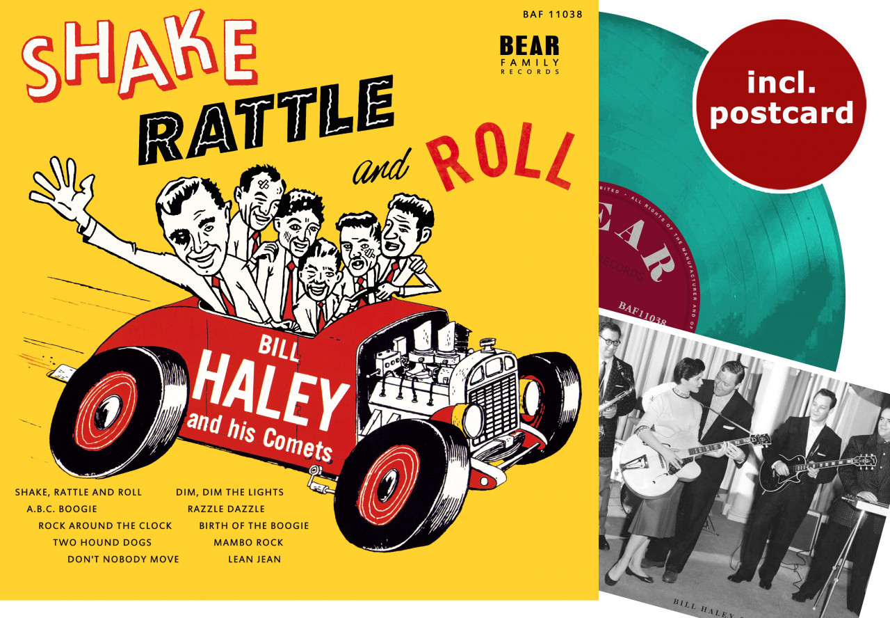 Bill Haley & His Comets LP: Shake, Rattle And Roll (LP, 10inch 