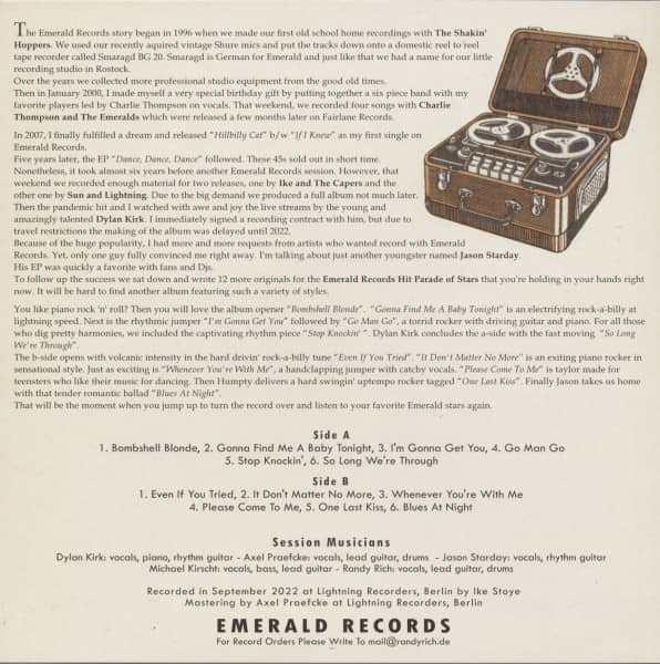 The Emerald Records Hit Parade Of Stars (LP)