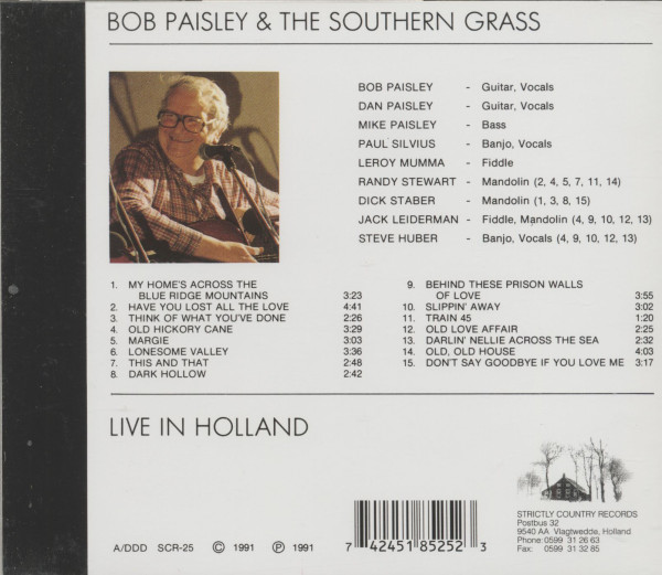 Live In Holland (CD)