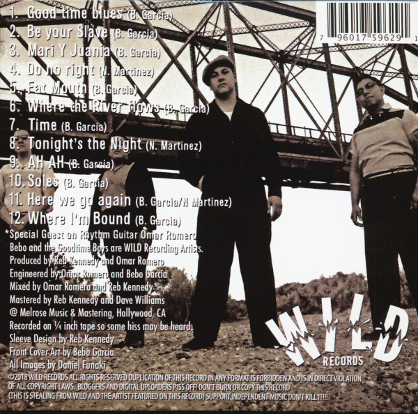 Bebo And The Goodtime Boys (CD)