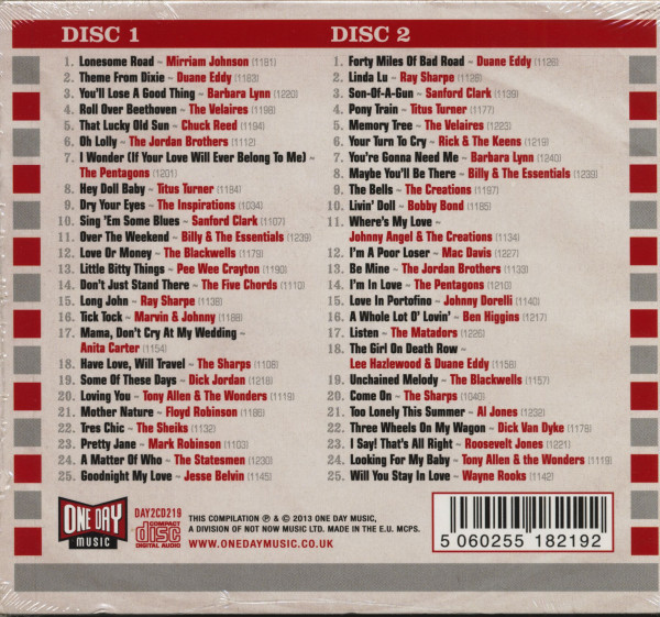 Lonesome Road - The Jamie Records Story (2-CD)