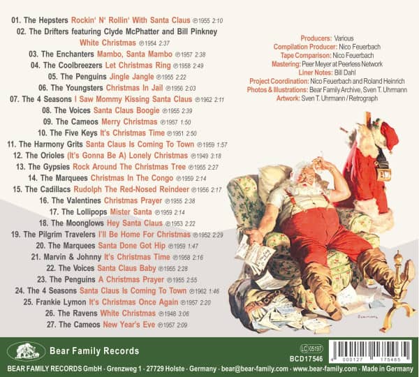 Jingle Jangle Christmas Bells - 27 Cool Yule Doo Wop Gems (CD)