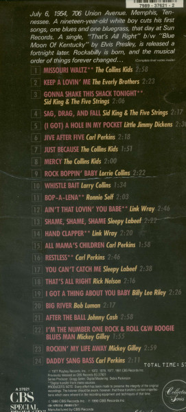 Rockabilly Stars (CBS) Vol.2 (CD, US-Longbox)