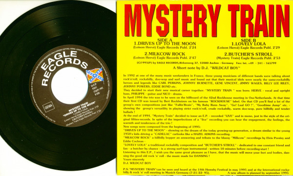 Drives Up To The Moon (EP, 45rpm, PS)