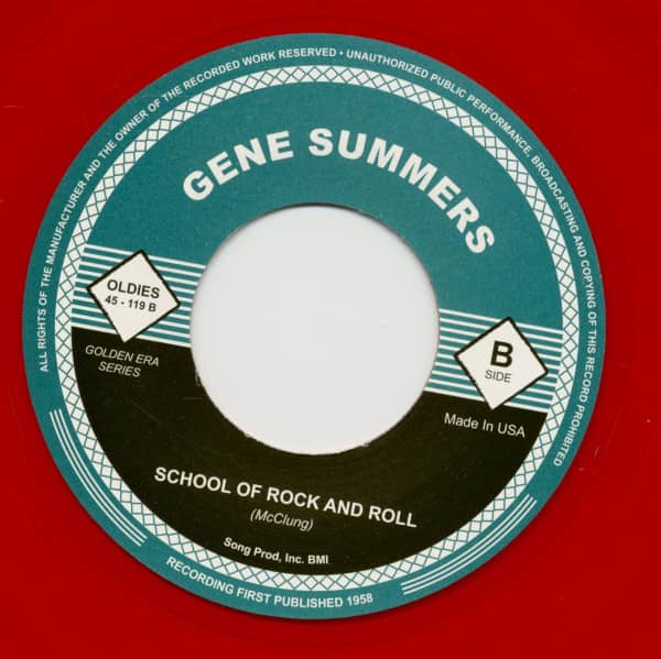 Bip Bop Boom - School Of Rock And Roll (7inch, 45rpm, Colored Vinyl)