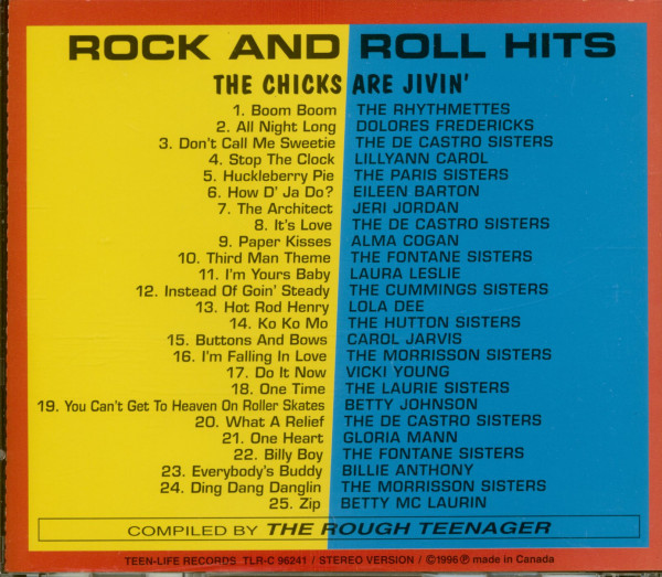 Rock'n'Roll Hits Vol.2 - The Chicks Are Jivin' (CD)