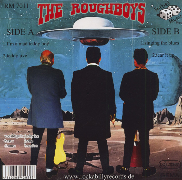 I'm A Mad Teddy Boy (7inch, 45rpm, Colored Vinyl, EP, PS)