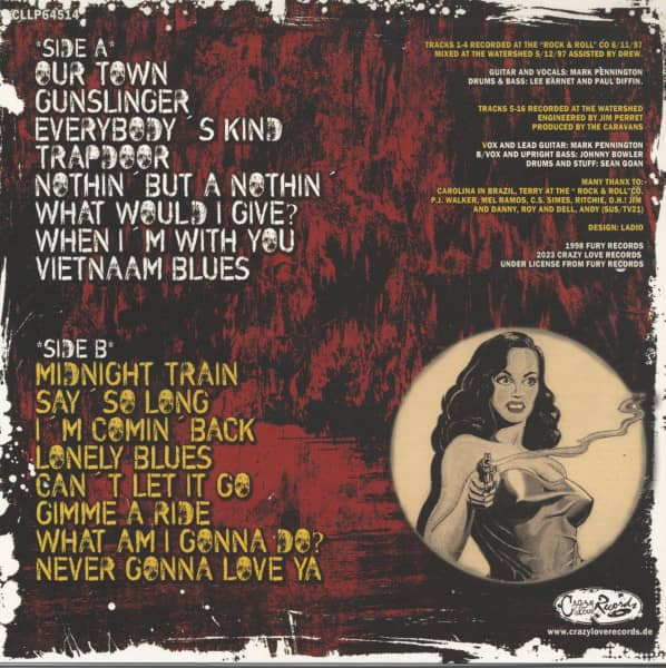 Glamorous Heart Motel Blues (LP)