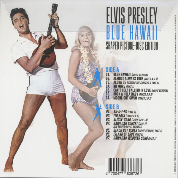 Filmmusik - Blue Hawaii (LP - Picture Disc)