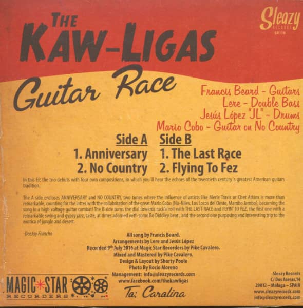 Guitar Race (7inch, 45rpm, EP)