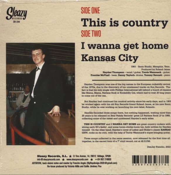 This Is Country - I Wanna Get Home - Kasas City (7inch, 45rpm)