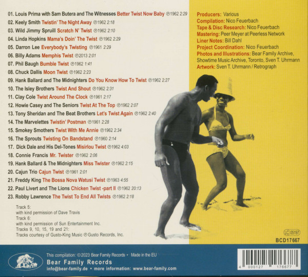 On The Dancefloor With A Twist Again! - 23 More Tunes to Twist It Up (CD)