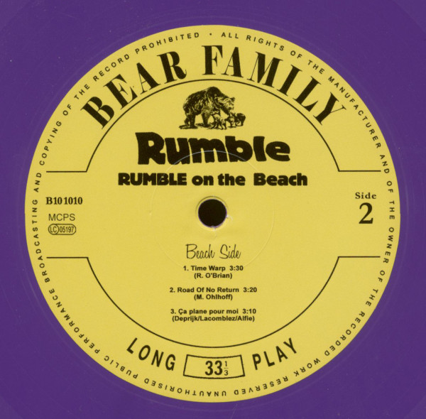Rumble - Purple Vinyl (LP, 10inch, Ltd.)