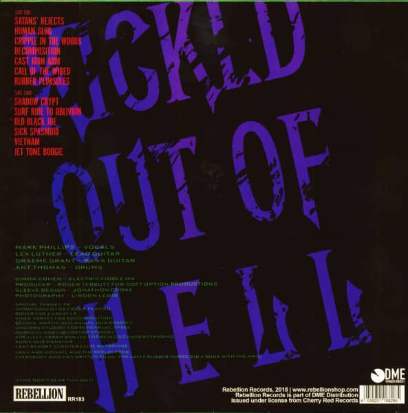 Kicked Out Of Hell (LP, Purple Vinyl)