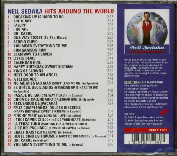 Hits Around The World (CD)