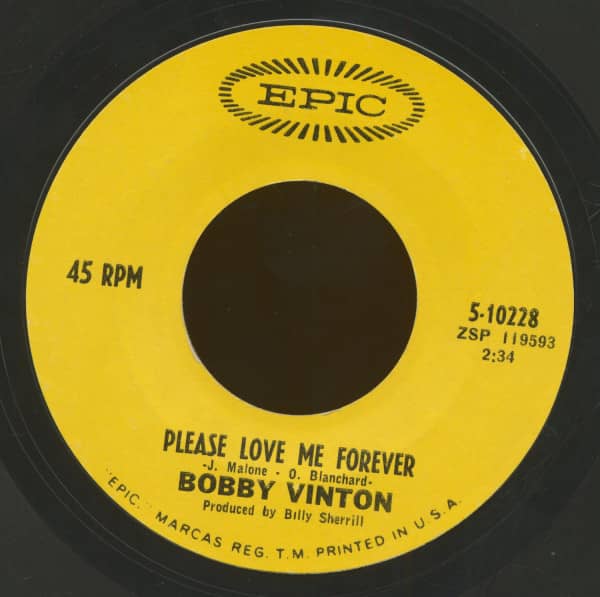 Please Love Me Forever - Miss America (7inch, 45rpm, PS)