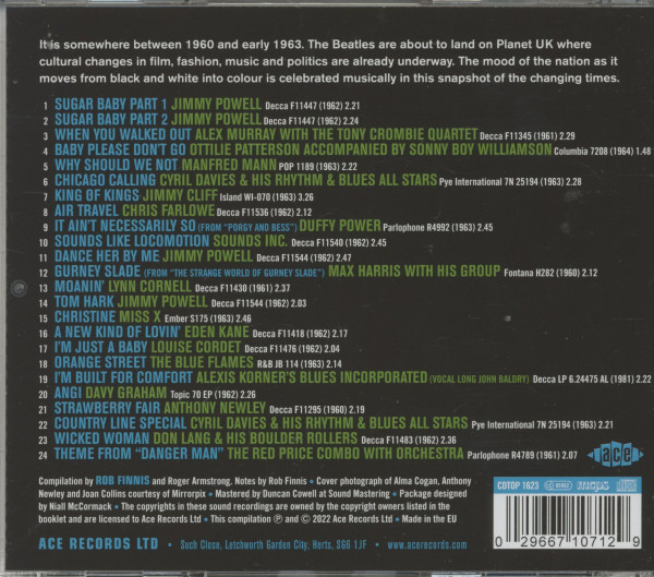 A Snapshot In Time - Society, Scandal and the first stirrings of modernism 1960-1963 (CD)
