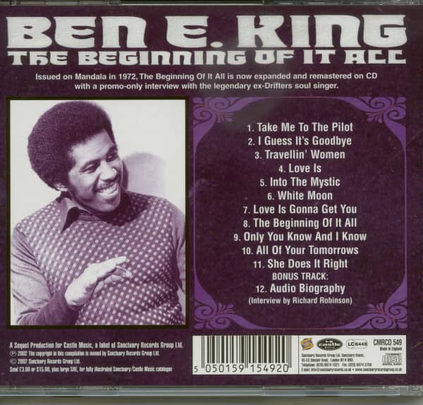 The Beginning Of It All (CD)