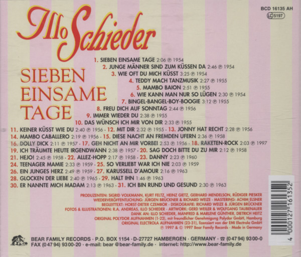 Sieben einsame Tage (CD)