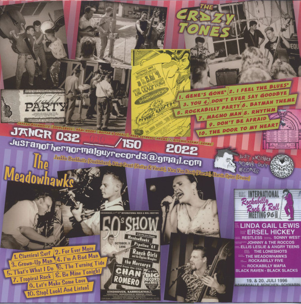 The Crazy Tones & The Meadowhawks (LP)