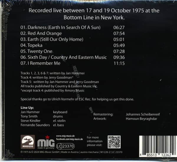 Live In New York (CD)