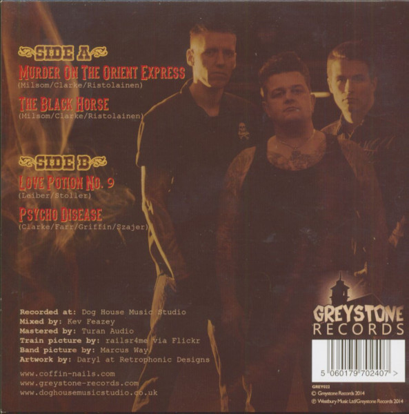 Murder On The Orient Express (7inch, EP, 45rpm, PS, SC)